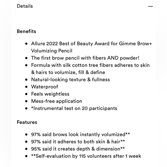 Benefit Gimme Brow + Volumizing Pencil- Warm Light Brown - Picture 8 of 10